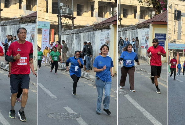 दोश्रोपटक गरिमासँगै दौडियो काठमाण्डौ(फोटो फिचर)