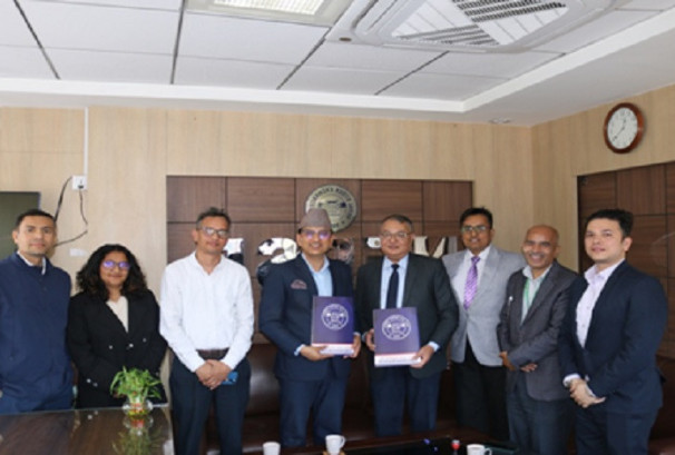 नेप्से र टाइम फर्मास्युटिकल्सबीच शिलबन्दी बोलपत्र सञ्चालन सम्झौता