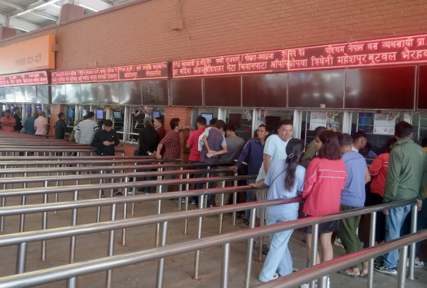 दशैंका लागि अग्रिम टिकट बुकिङलाई निरन्तरता, यात्रुको परिचय खुल्ने चलानी अनिवार्य