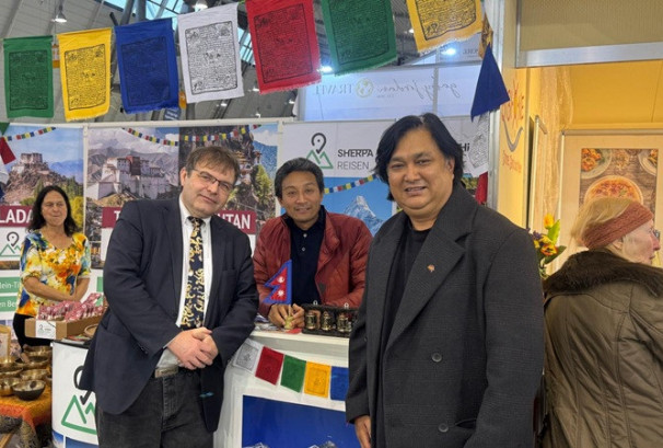 जर्मनीको CMT मेलामा नेपाली व्यवसायीहरू सहभागी