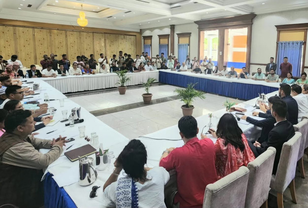 रास्वपाको केन्द्रीय समितिको बैठक शुरु, महाधिवेशन तयारी र विधान संशोधनमा छलफल