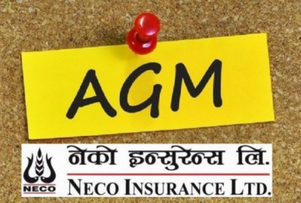 नेको इन्सुरेन्सले डाक्यो साधारण सभा, बुक क्लोज कहिले ?