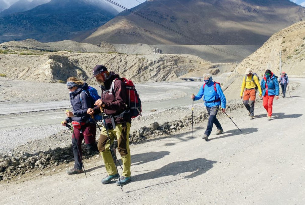 अन्नपूर्णमा पर्यटक आकर्षण बढ्दो, साउनदेखि चैतसम्म मात्रै पुगे दुई लाख ५१ हजारभन्दा बढी विदेशी पर्यटक
