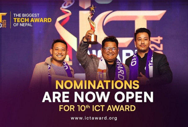 १० औं संस्करणको आइसिटी अवार्डको अनलाइन नोमिनेसन खुला, १५ विधामा आवेदन दिन सकिने