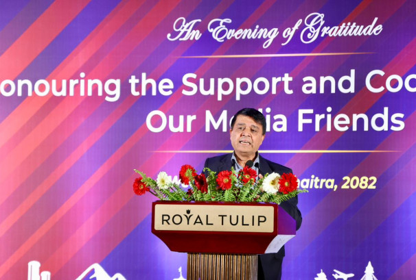 कार्यकालको अन्तिम समयमा एफएनसीसीआई अध्यक्ष ढकालको पत्रकारसँग भेट: निजी क्षेत्रलाई ‘दबाब समूह’बाट ‘विकास साझेदार’बनाए