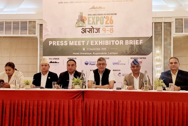 असोज १ देखि काठमाण्डौमा नवौँ नेपाल घरजग्गा तथा निर्माण प्रदर्शनी हुँदै