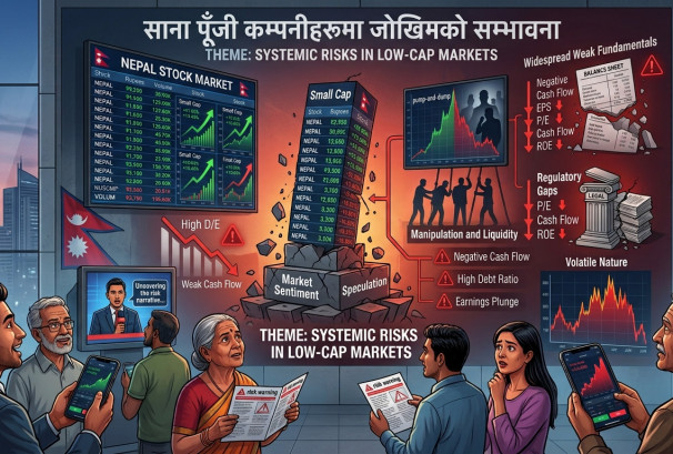 फन्डामेन्टल कमजोर कम्पनीमै लगानीकर्ताको जबरजस्त आकर्षण, लो-क्याप स्टकमा चलखेलको जोखिम ?
