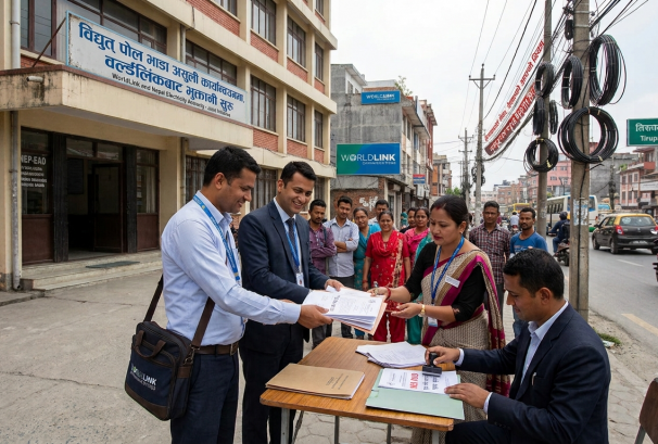विद्युत् पोल भाडा असुली कार्यान्वयनमा, वर्ल्डलिंकबाट भुक्तानी सुरु