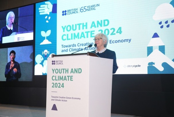 ब्रिटिस काउन्सिलद्वारा युवा तथा जलवायु कार्य सम्मेलन २०२४ को आयोजना
