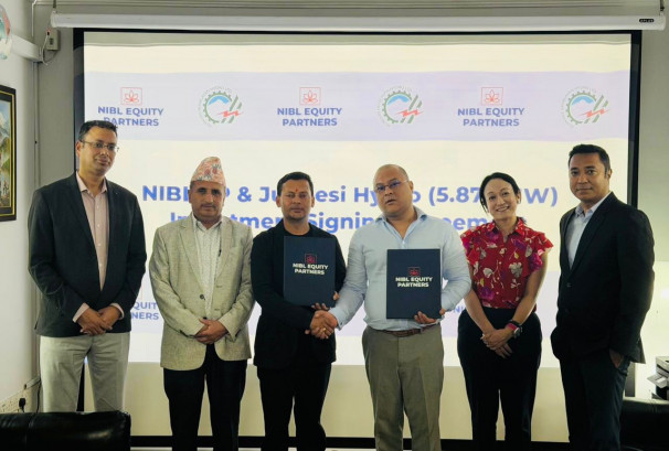 एनआईबीएल इक्वीटीको सोलुखुम्बु जलविद्युत् आयोजनामा १५ करोड लगानी, ७५% निर्माण सकियो