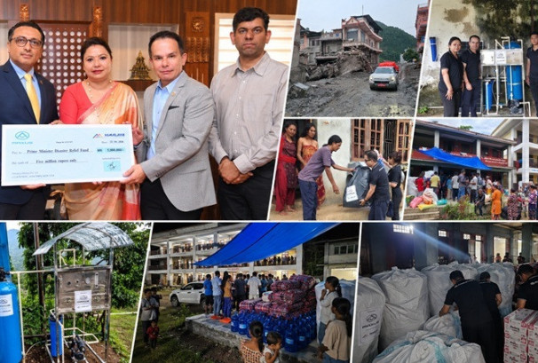 MAXUS Nepal द्वारा विपद् प्रभावित समुदायका लागि ८० लाख रुपैयाँको राहत सहयोग