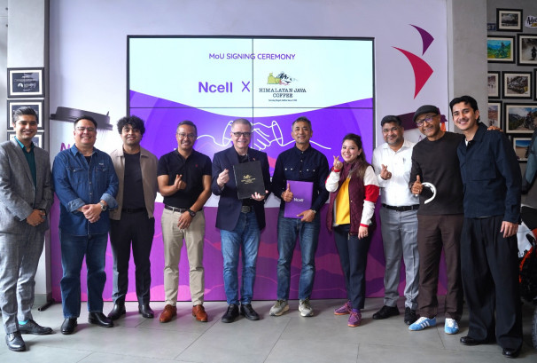 एनसेल प्रयोगकर्तालाई हिमालयन जाभा कफीको प्रत्येक चुस्कीमा छुट