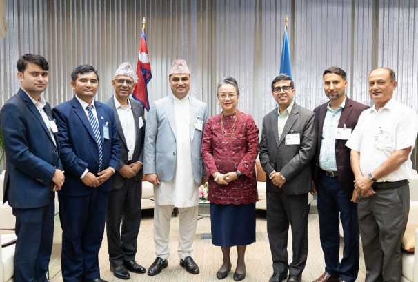 राष्ट्रसंघीय क्षेत्रीय मन्त्रिस्तरीय सम्मेलनमा स्वास्थ्यमन्त्री पौडेलको सम्बोधन