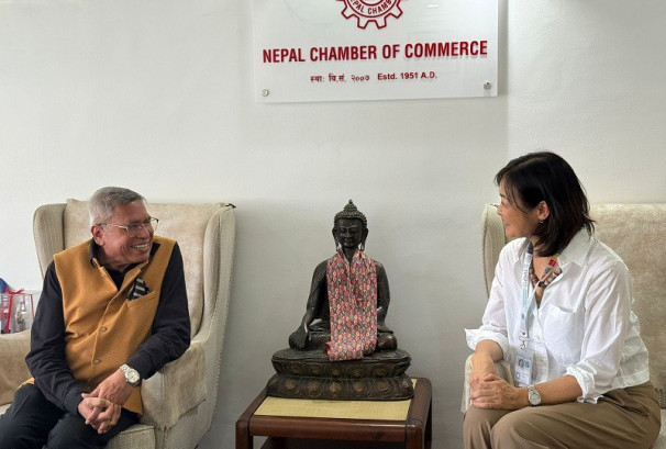 जलवायु परिवर्तनले व्यवसायमा पार्ने असर न्यूनीकरण गर्न चेम्बर र युएनडीपीबीच सहकार्यको समझदारी