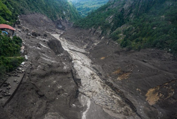 चीनतर्फको ताल फुटेपछिको बाढी स्याफ्रुबेसी आइपुग्यो, अब त्रिशूली हुँदै मुग्लिनतर्फ जोखिम