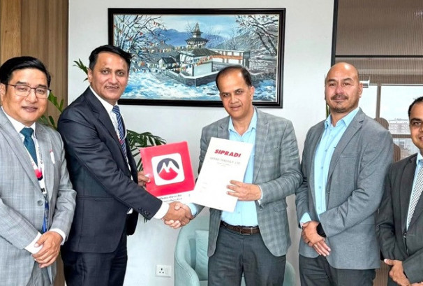 मुक्तिनाथ विकास बैंक र सिप्रदी ट्रेडिङबीच व्यवसायिक सम्झौता