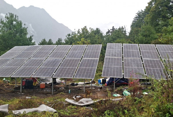 टिमुरेको नेपाल टेलिकम टावरमा १२ किलोवाट सोलार जडान, डिजेल ढुवानीको बाध्यता हट्यो