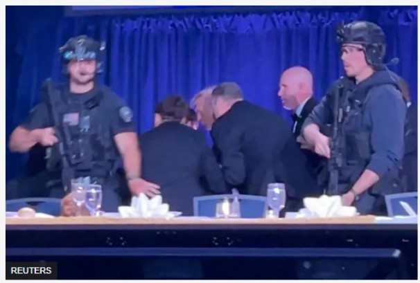 ह्वाइट हाउसमा हड्कम्प, संदिग्ध आक्रमणपछि ट्रम्प सुरक्षित