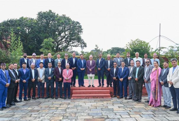 सरकार एक्लैले अर्थतन्त्र उठाउन सक्दैन, निजी क्षेत्रसँग सहकार्य बढाऊः राष्ट्रपति पौडेल