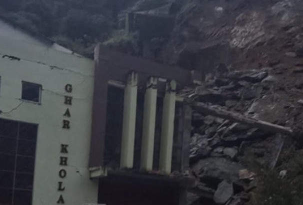 म्याग्दीको घारा हाइड्रोपावरमा पहिरो, एक जना बेपत्ता र एक घाइते