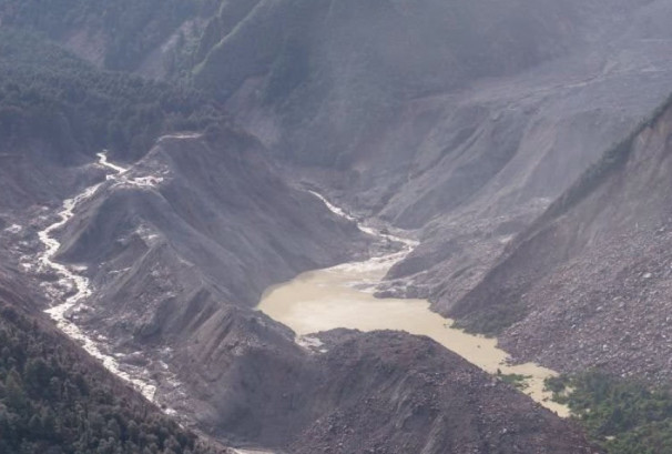 चीनतर्फ बनेको ठूलो ताल फुट्यो, रसुवामा उच्च सतर्कता अपनाउन आग्रह