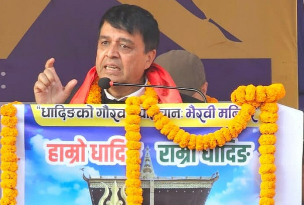 बुढीगण्डकी आयोजना अगाडि बढाऔँ, निजी क्षेत्र लगानी गर्न तयार छ: अध्यक्ष ढकाल