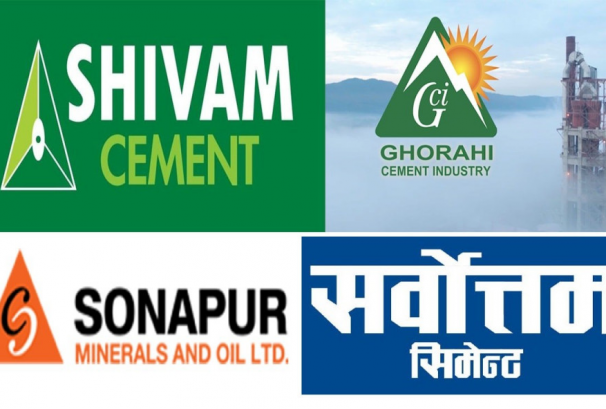 चार सिमेन्ट कम्पनीको वित्तीय रिपोर्ट: कम पूँजी भएका कम्पनीकै सेयरभाउ सस्तो