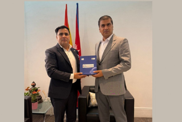 नेपाल–स्पेन सम्बन्ध विस्तारमा छलफल, सीएनआईका प्रतिनिधि र राजदूत नेपालबीच भेटवार्ता