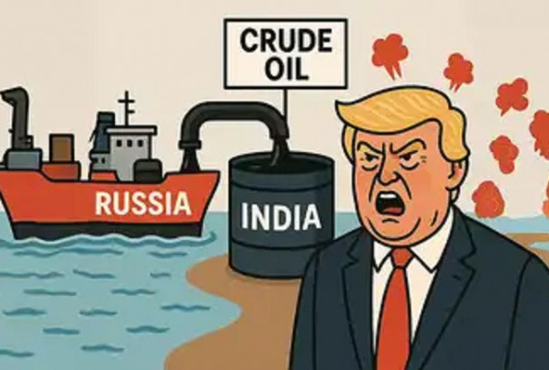 ट्रम्पको ट्यारिफ पछि भारतले अमेरिकाबाट कच्चा तेलको खरिद दोब्बरले बढायो, रुसबाट ठप्प