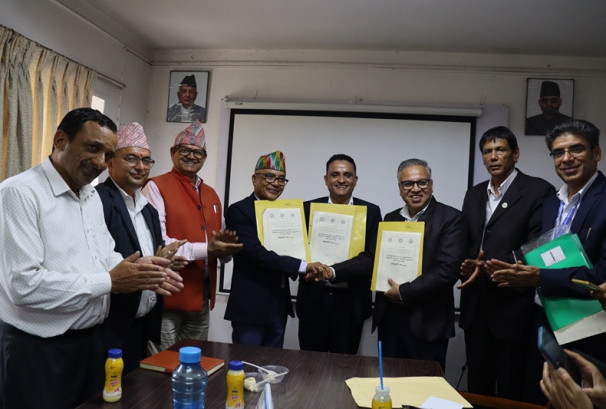 कृषि केन्द्रीय संघ, साना किसान विकास लघुवित्त र डिडिसीबीच त्रीपक्षीय सम्झौता सम्पन्न