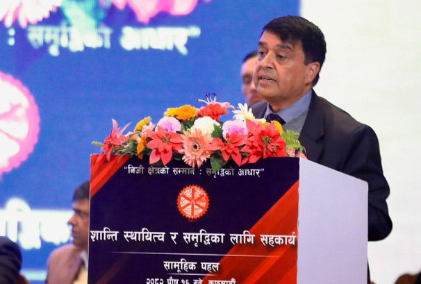 निजी क्षेत्रका अध्यक्ष ढकालको चेतावनी: दण्डहीनता बढ्यो भने देशको अर्थतन्त्र नै जोखिममा पर्छ