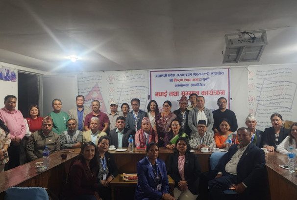 घरेलु तथा साना उद्योगको प्रवर्द्धनमा बागमती प्रदेश सरकारको जोड : मुख्यमन्त्री मगर