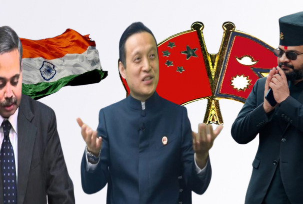 प्रधानमन्त्री शाह–भारतीय राजदूत श्रीवास्तवबीच ४० मिनेट वार्ता, आजै चिनियाँ राजदूतसँग पनि भेट