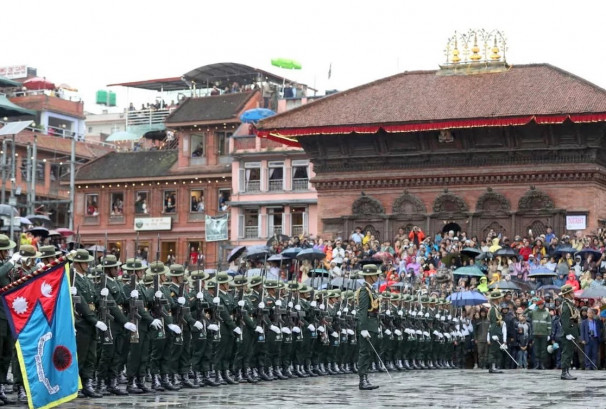 इन्द्रजात्राको रौनक: राष्ट्रपति पौडेलसहित विशिष्ट व्यक्ति वसन्तपुरमा