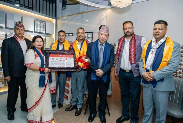 प्राइम टायल्सको शोरुम उद्घाटन सम्पन्न
