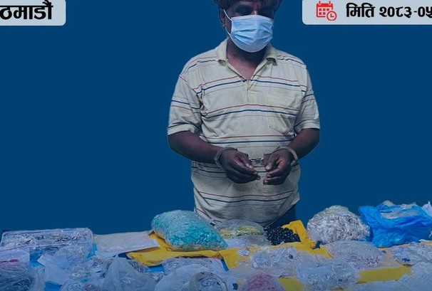 भन्सार छलीका गरगहना तथा पत्थरसहित भारतीय नागरिक पक्राउ