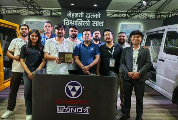 चेरी वान्डाका गाडीमा ग्राहकको विशेष आकर्षण, नाइमा एक्स्पोमा उल्लेख्य बुकिङ
