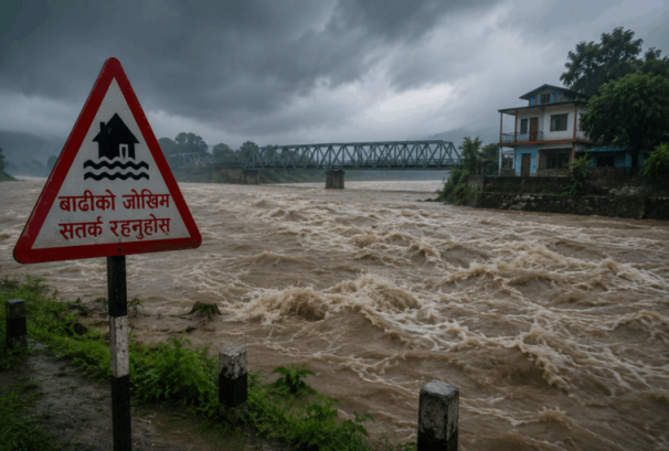 काठमाडौँसहित ३५ जिल्लामा आकस्मिक बाढीको जोखिम, नदी तटीय क्षेत्रमा सतर्क रहन आग्रह