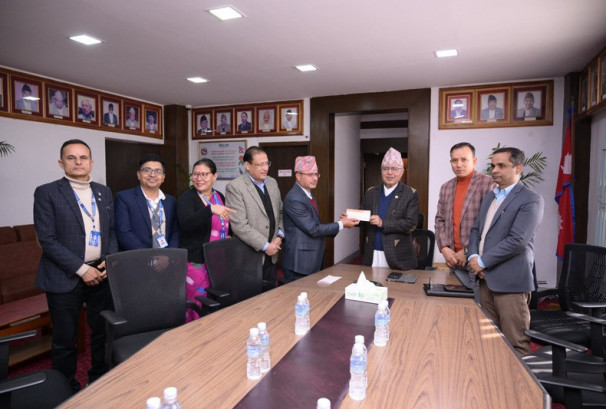 नागरिक लगानी कोषद्वारा भौतिक पूर्वाधार पुनर्निर्माण कोषमा रु. ५१ लाख योगदान