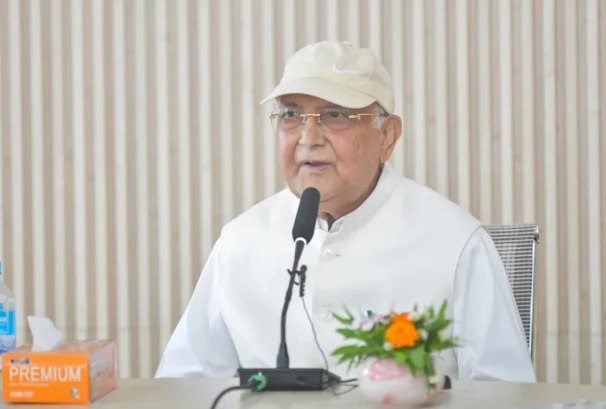 बाढी प्रभावित क्षेत्रको अवस्था बुझ्न एमाले अध्यक्ष ओली गल्छी प्रस्थान