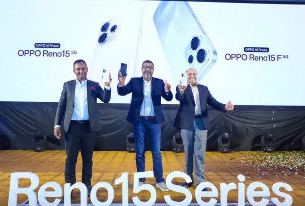 फ्ल्यागशिप फोन ओप्पो रेनो १५ फाइभ जी नेपाली बजारमा सार्वजनिक