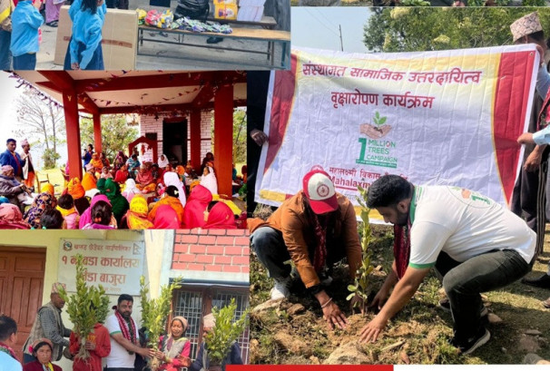 महालक्ष्मी विकास बैंकद्वारा विभिन्न संस्थागत सामाजिक उत्तरदायित्वका कार्यक्रमहरु सम्पन्न