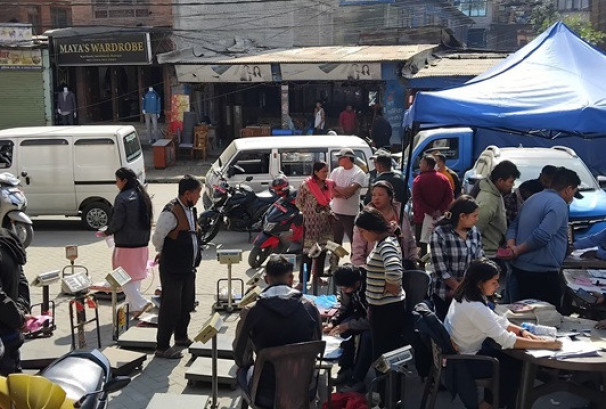 भक्तपुरमा नापतौल डोर कार्यक्रम सम्पन्न, ८४४ व्यवसायी लाभान्वित