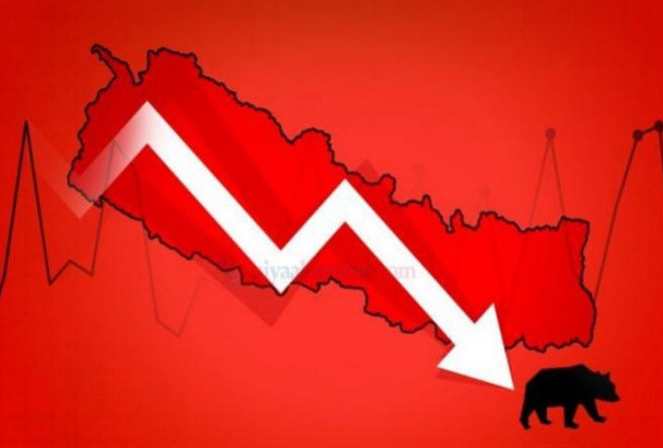 चार महिनामा नेप्से परिसूचक ८.४०% ले घट्यो, विशाल बजार र साल्ट ट्रेडिङका लगानीकर्ताले सर्वाधिक गुमाए