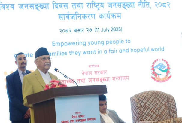समयमै विवाह गरेर सन्तान उत्पादनमा लाग्न प्रधानमन्त्रीको आग्रह