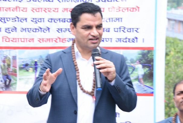 सरकारी अस्पतालका जग्गा अतिक्रमण रोक्न  स्वास्थ्यमन्त्री पौडेलको सक्रियता