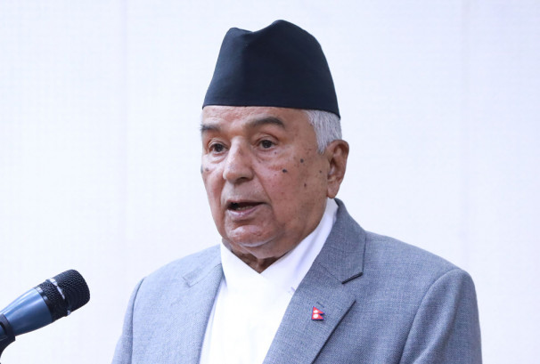 आपसी सद्भाव र राष्ट्रिय एकता कायम राख्न राष्ट्रपति पौडेलको अपिल