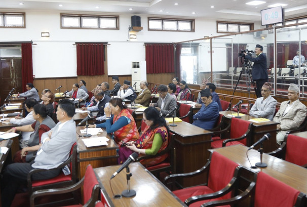 राष्ट्रियसभामा चुनाव केन्द्रित बहस, दुई विधेयक अघि बढ्दै