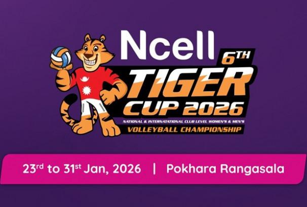 आजदेखि शुरु हुने छैठौं टाइगर कपमा एनसेलको सहकार्य