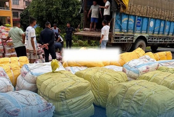 ठूलो परिमाणमा भन्सार छली ल्याइएका सामान प्रहरी नियन्त्रणमा
